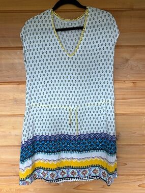 Biscote Paris Printed Mini Dress